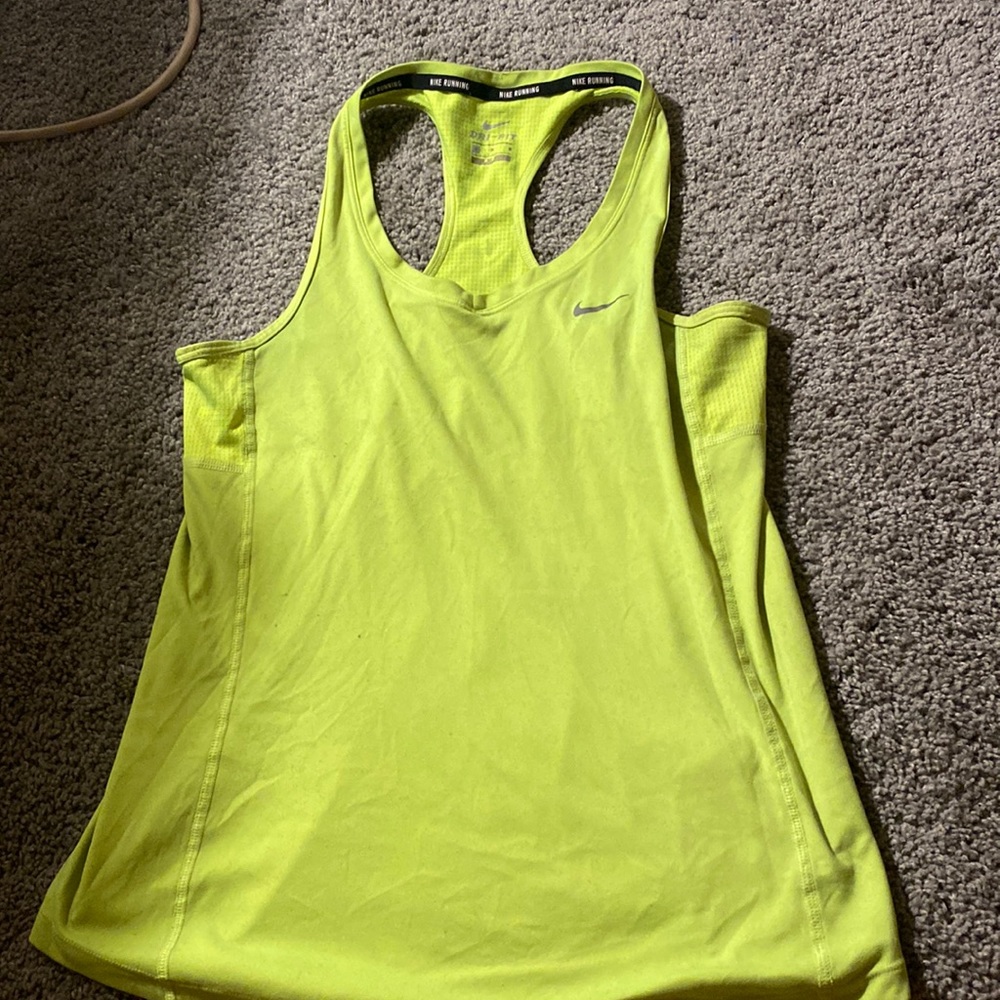 Neon workout tank top